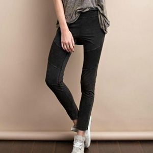 Easel Los Angeles Acid Wash Leggings